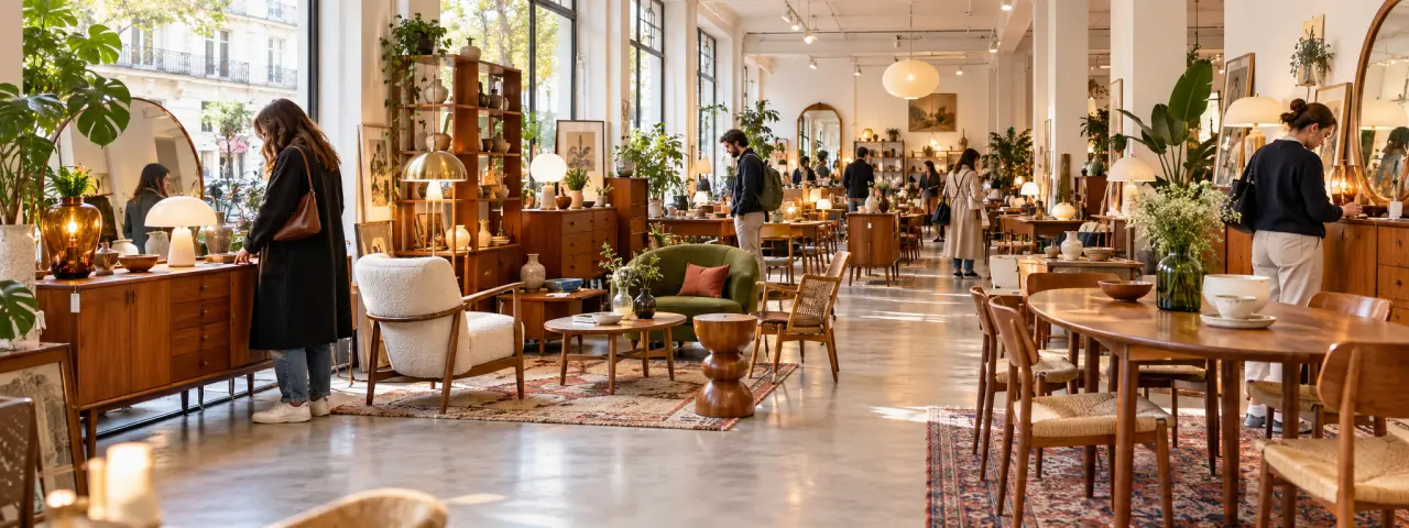 Déco seconde main à Paris : des ressourceries à petit prix au mobilier scandinave