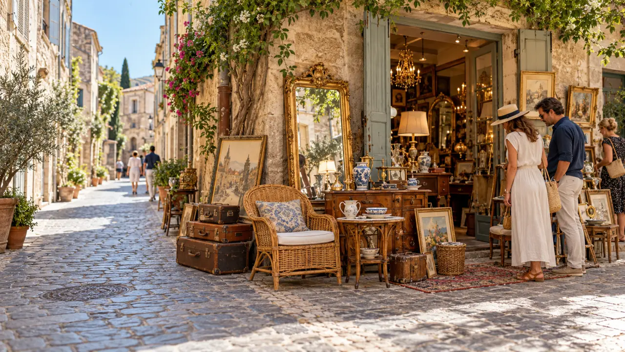Maisonnette brocante : chiner près de Maisons ou séjourner à Pézenas ?